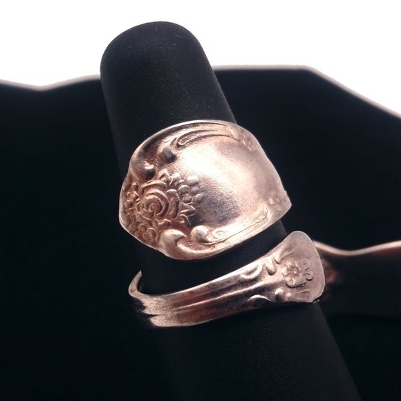 Spoon Vtg Bracelet & Ring Set - Oneida Korea - Picture 6 of 8